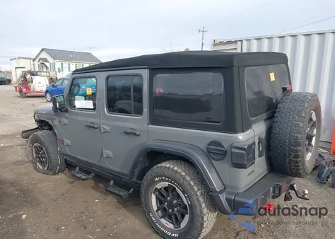 2021 Jeep Wrangler Unlimited Rubicon 4X4 z USA, uszkodzony, nr VIN 1C4JJXFM6MW852800